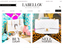 Tablet Screenshot of labellov.com